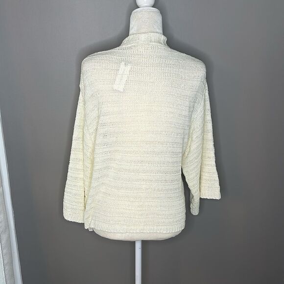 Do everything in love Anthropologie cream cardigan one size NWT - Picture 5 of 6
